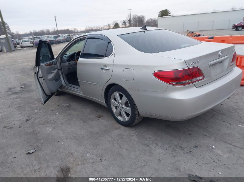 2005 Lexus Es 330 VIN: JTHBA30G255081032 Lot: 41205777