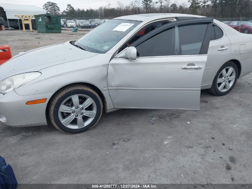 2005 Lexus Es 330 VIN: JTHBA30G255081032 Lot: 41205777