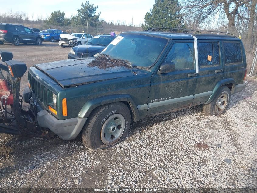 1999 Jeep Cherokee Sport/Classic VIN: 1J4FF68SXXL652306 Lot: 41205787