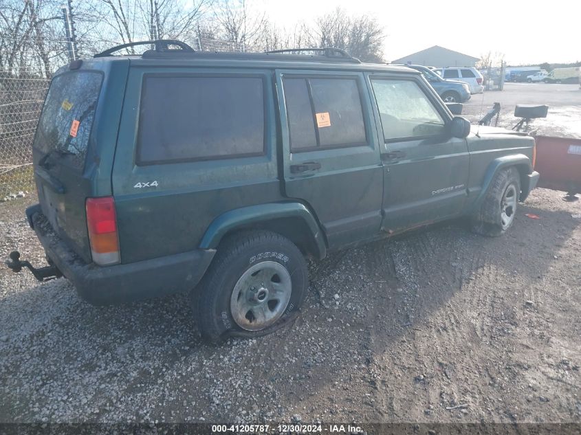 1999 Jeep Cherokee Sport/Classic VIN: 1J4FF68SXXL652306 Lot: 41205787