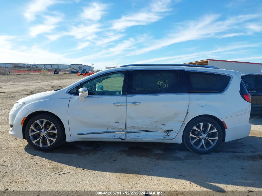 2018 Chrysler Pacifica Limited VIN: 2C4RC1GG0JR245797 Lot: 41205791