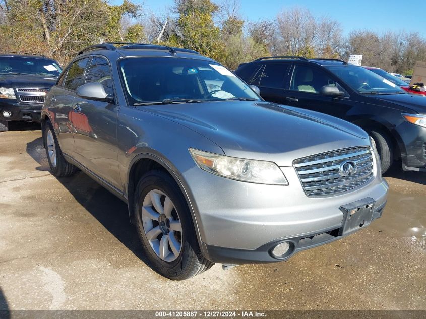 2004 Infiniti Fx35 VIN: JNRAS08U84X108644 Lot: 41205887