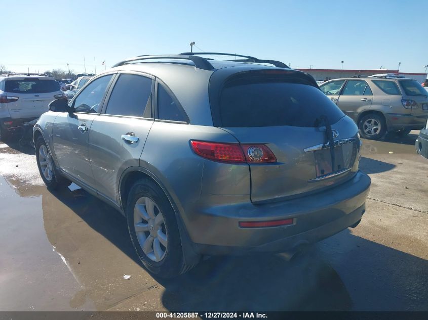 2004 Infiniti Fx35 VIN: JNRAS08U84X108644 Lot: 41205887