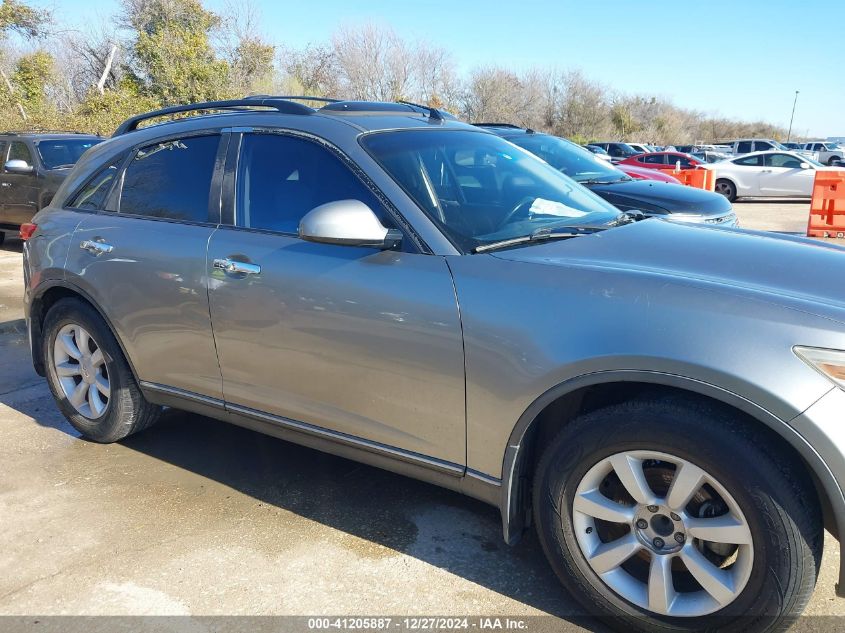 2004 Infiniti Fx35 VIN: JNRAS08U84X108644 Lot: 41205887