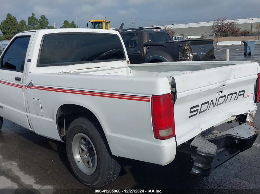 1991 GMC Sonoma VIN: 1GTCS14A8M8538498 Lot: 41205960