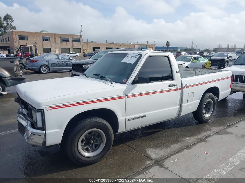 1991 GMC Sonoma VIN: 1GTCS14A8M8538498 Lot: 41205960