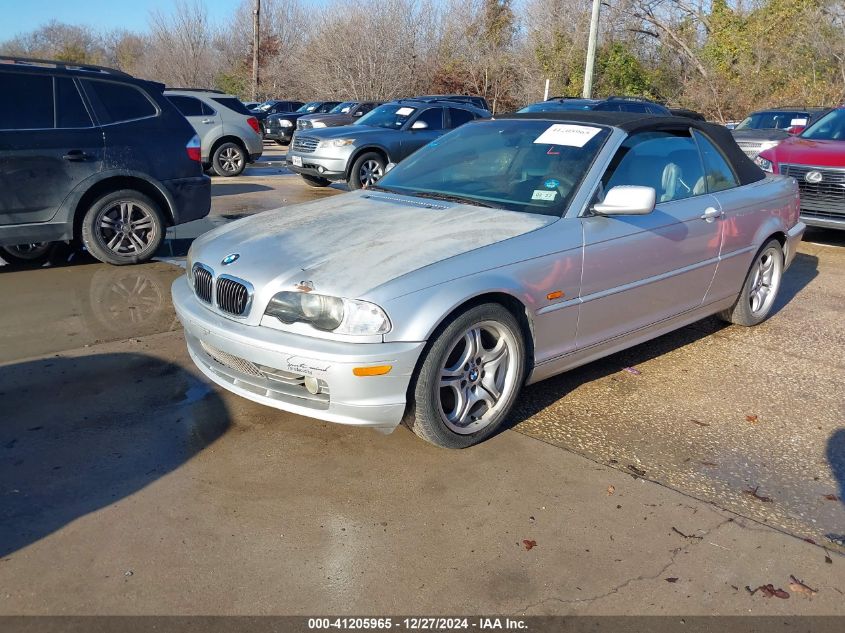 2001 BMW 330Ci 330Ci VIN: WBABS53451JU82536 Lot: 41205965