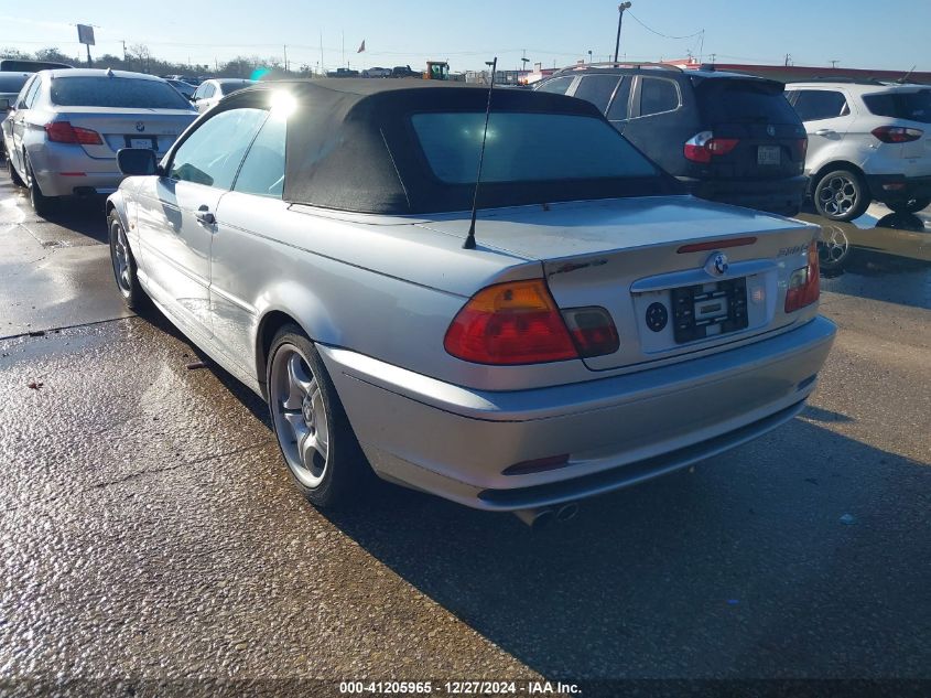 2001 BMW 330Ci 330Ci VIN: WBABS53451JU82536 Lot: 41205965