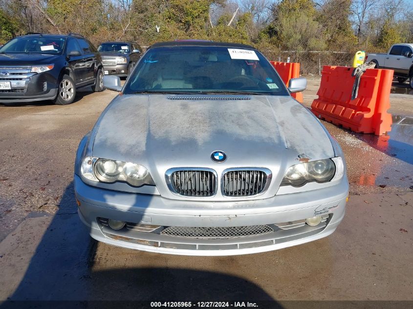 2001 BMW 330Ci 330Ci VIN: WBABS53451JU82536 Lot: 41205965