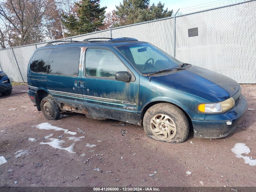 1998 Nissan Quest Xe/Gxe/Gle VIN: 4N2ZN1111WD811813 Lot: 41206000