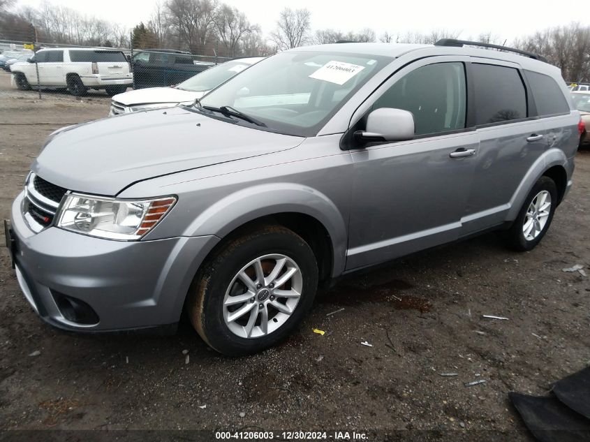 2015 Dodge Journey Sxt VIN: 3C4PDDBG7FT739740 Lot: 41206003