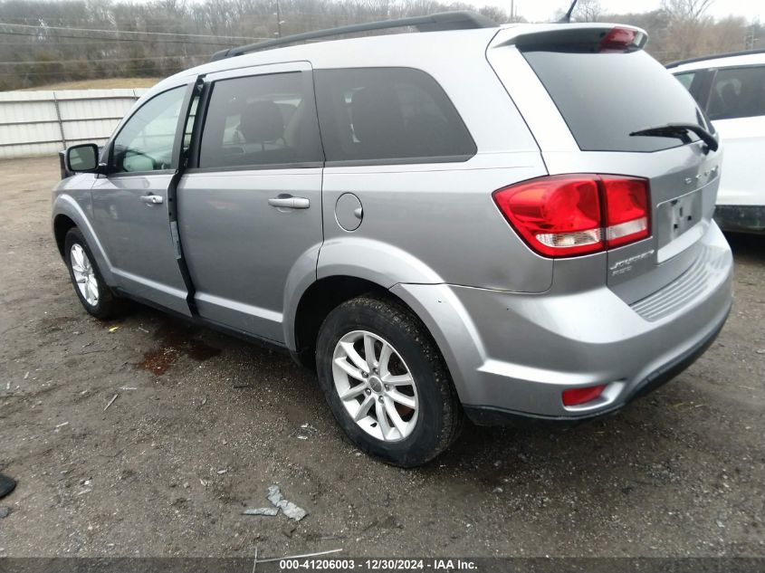 2015 Dodge Journey Sxt VIN: 3C4PDDBG7FT739740 Lot: 41206003