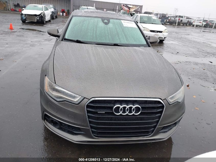 2012 Audi A6 3.0 Premium VIN: WAUFGAFC2CN046947 Lot: 41206013