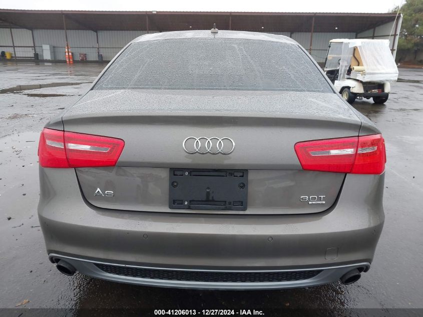 2012 Audi A6 3.0 Premium VIN: WAUFGAFC2CN046947 Lot: 41206013