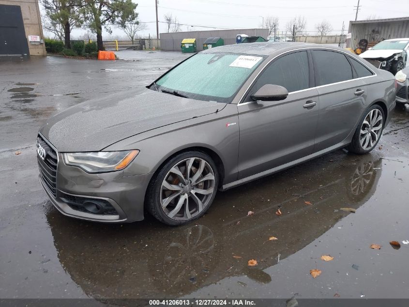 2012 Audi A6 3.0 Premium VIN: WAUFGAFC2CN046947 Lot: 41206013