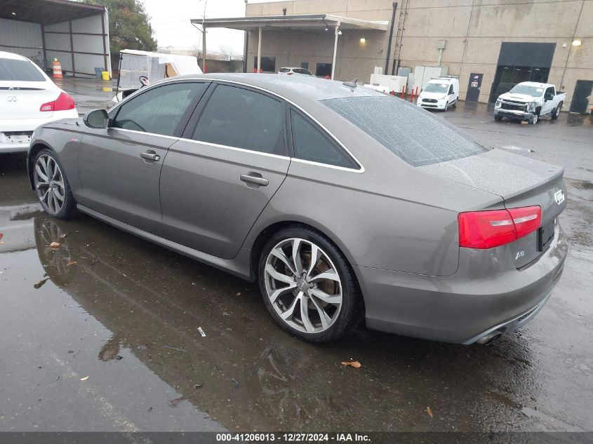 2012 Audi A6 3.0 Premium VIN: WAUFGAFC2CN046947 Lot: 41206013