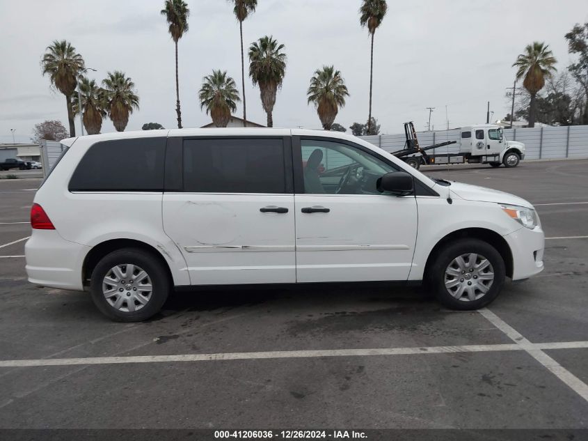 2009 Volkswagen Routan S VIN: 2V8HW44169R549835 Lot: 41206036