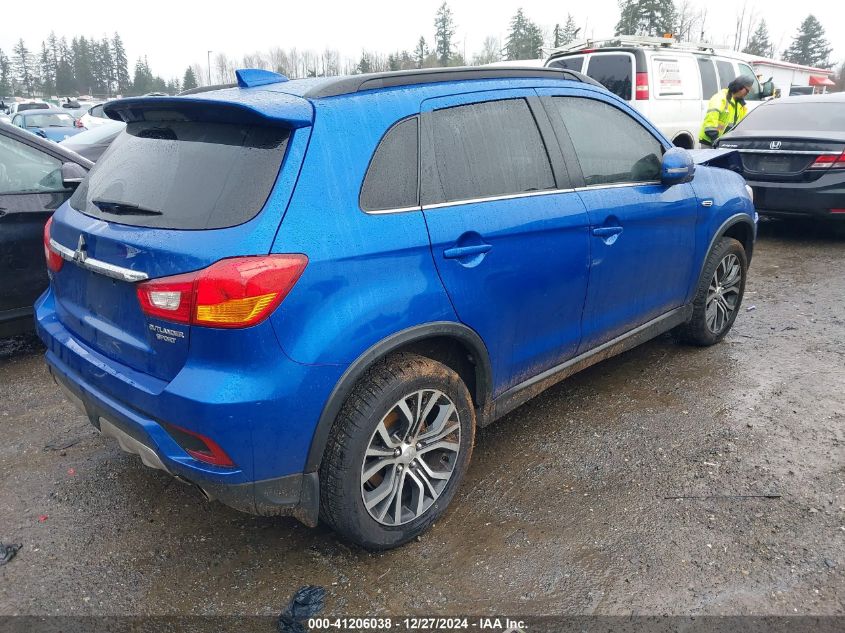 2018 Mitsubishi Outlander Sport 2.4 Sel VIN: JA4AR4AWXJU011421 Lot: 41206038