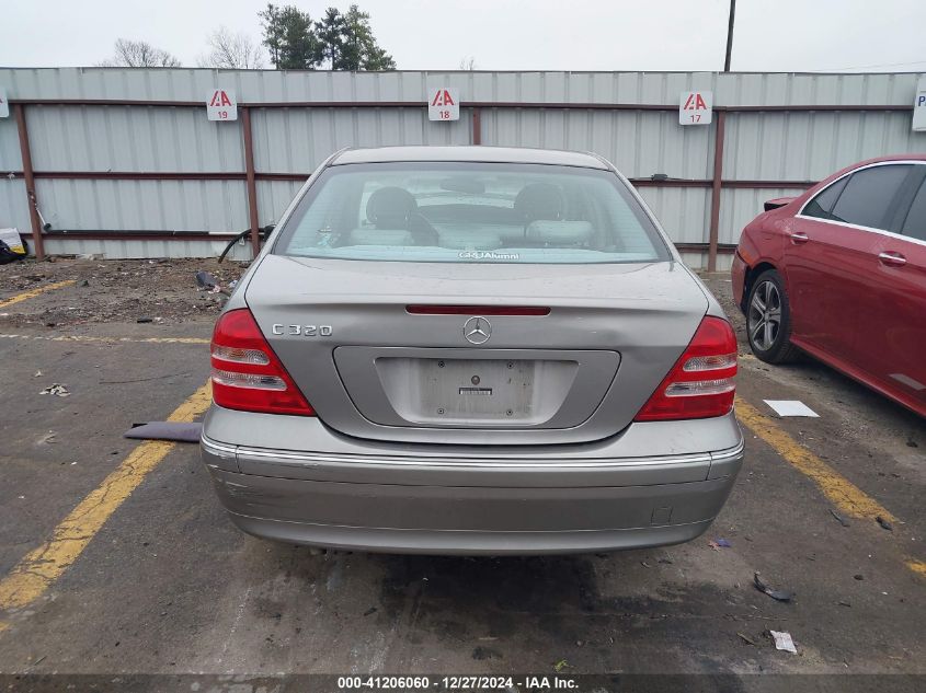 2003 Mercedes-Benz C 320 Sport VIN: WDBRF64J23F400346 Lot: 41206060