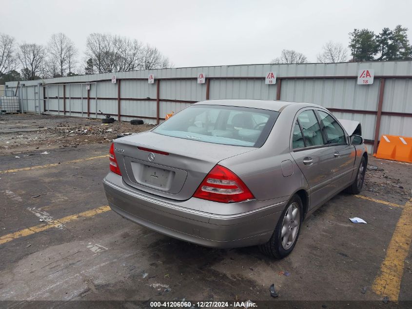 2003 Mercedes-Benz C 320 Sport VIN: WDBRF64J23F400346 Lot: 41206060