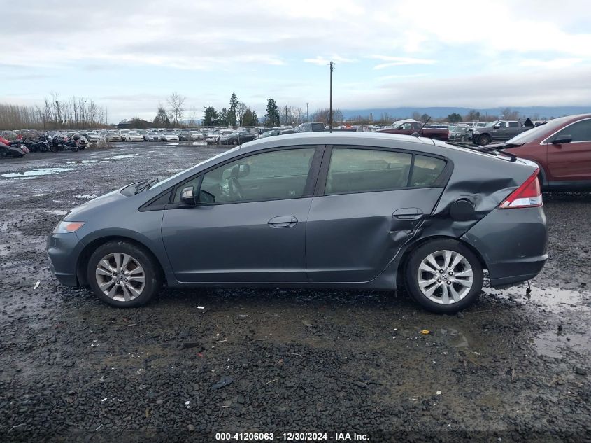 2013 Honda Insight Ex VIN: JHMZE2H7XDS003213 Lot: 41206063