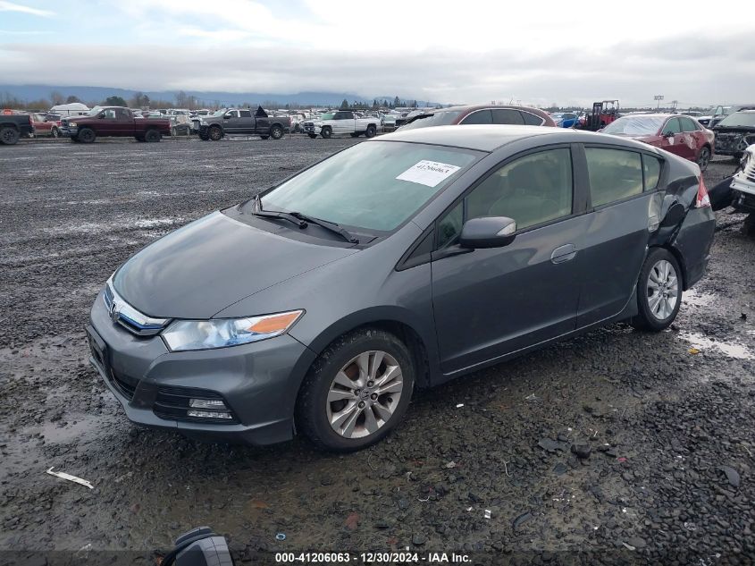 2013 Honda Insight Ex VIN: JHMZE2H7XDS003213 Lot: 41206063