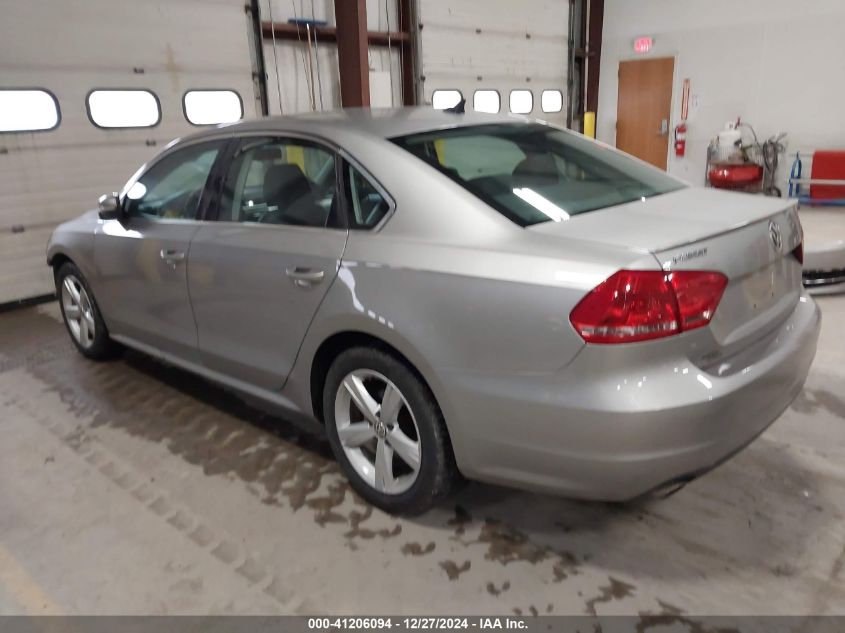 2013 Volkswagen Passat 2.5L Se VIN: 1VWBH7A39DC017996 Lot: 41206094