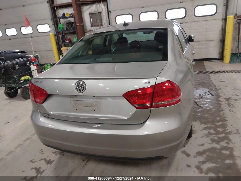 2013 Volkswagen Passat 2.5L Se VIN: 1VWBH7A39DC017996 Lot: 41206094