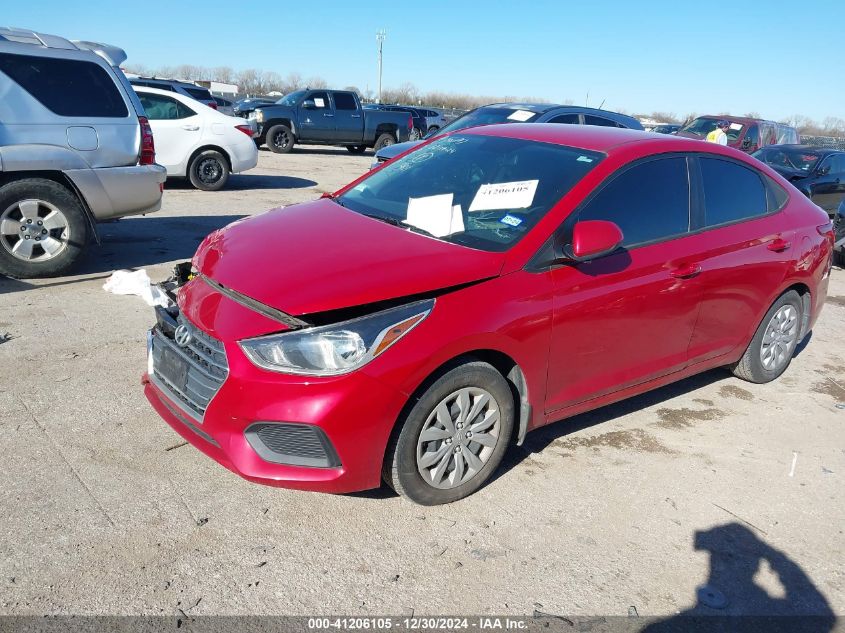 2021 Hyundai Accent Se VIN: 3KPC24A6XME148106 Lot: 41206105