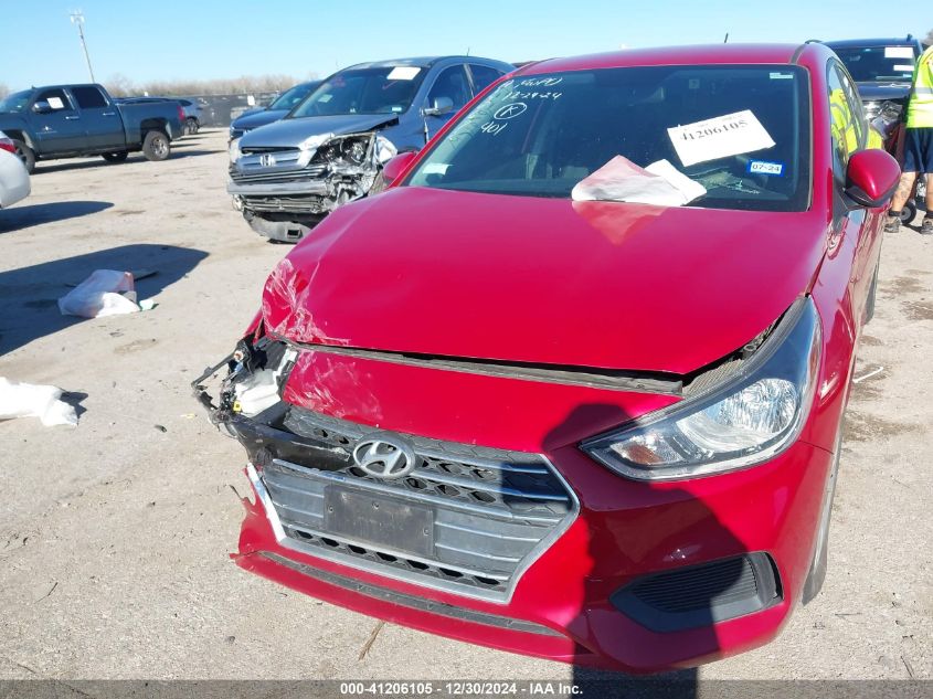 2021 Hyundai Accent Se VIN: 3KPC24A6XME148106 Lot: 41206105