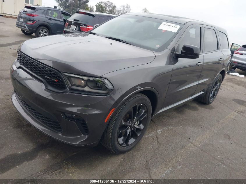 2021 Dodge Durango Gt Rwd VIN: 1C4RDHDG8MC750106 Lot: 41206136