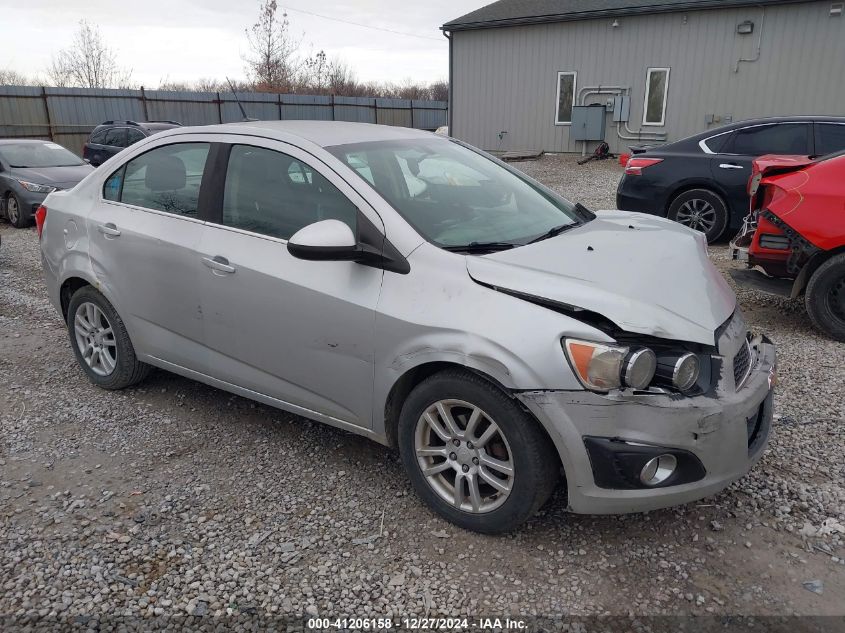 2014 Chevrolet Sonic Lt Auto VIN: 1G1JC5SH3E4138488 Lot: 41206158