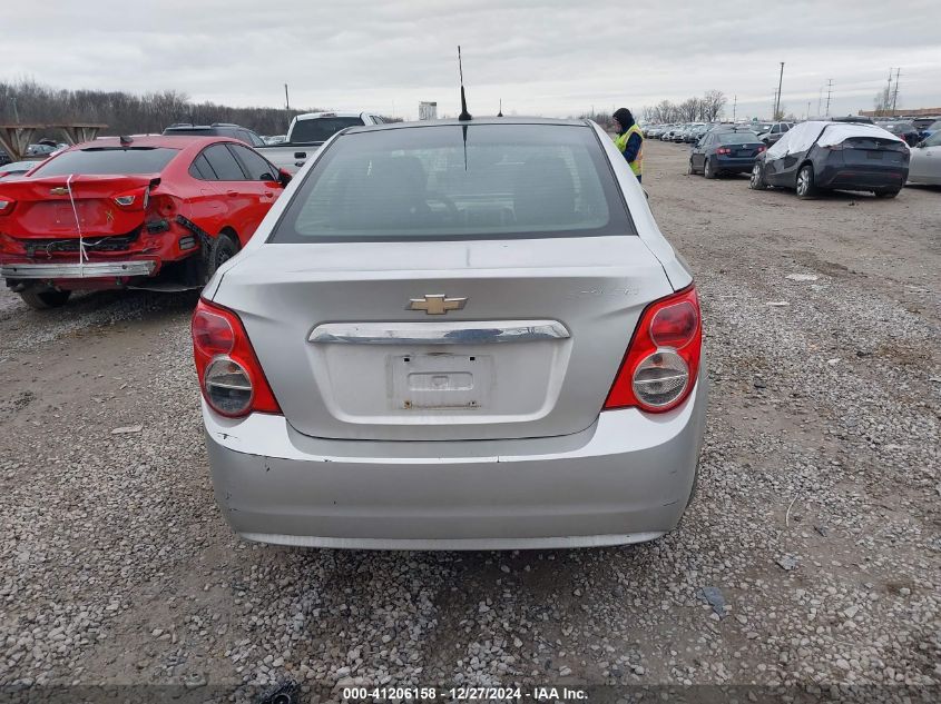 2014 Chevrolet Sonic Lt Auto VIN: 1G1JC5SH3E4138488 Lot: 41206158