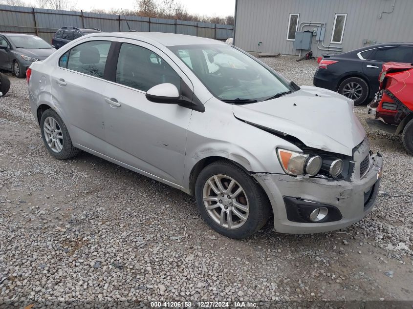 2014 Chevrolet Sonic Lt Auto VIN: 1G1JC5SH3E4138488 Lot: 41206158