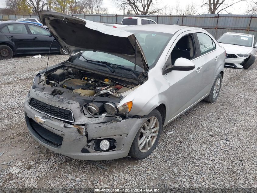 2014 Chevrolet Sonic Lt Auto VIN: 1G1JC5SH3E4138488 Lot: 41206158