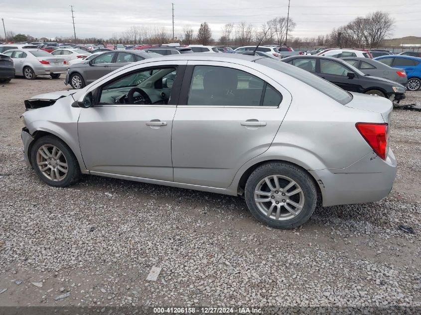 2014 Chevrolet Sonic Lt Auto VIN: 1G1JC5SH3E4138488 Lot: 41206158