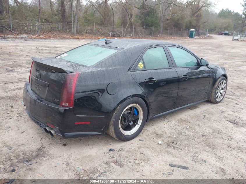 2011 Cadillac Cts-V VIN: 1G6DV5EP1B0137704 Lot: 41206190