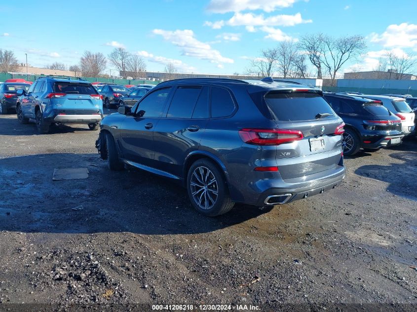 2019 BMW X5 xDrive40I VIN: 5UXCR6C56KLK87020 Lot: 41206218