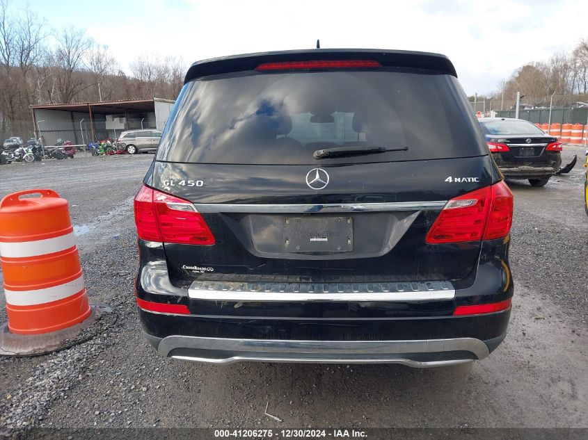 2016 Mercedes-Benz Gl 450 4Matic VIN: 4JGDF6EE7GA695696 Lot: 41206275