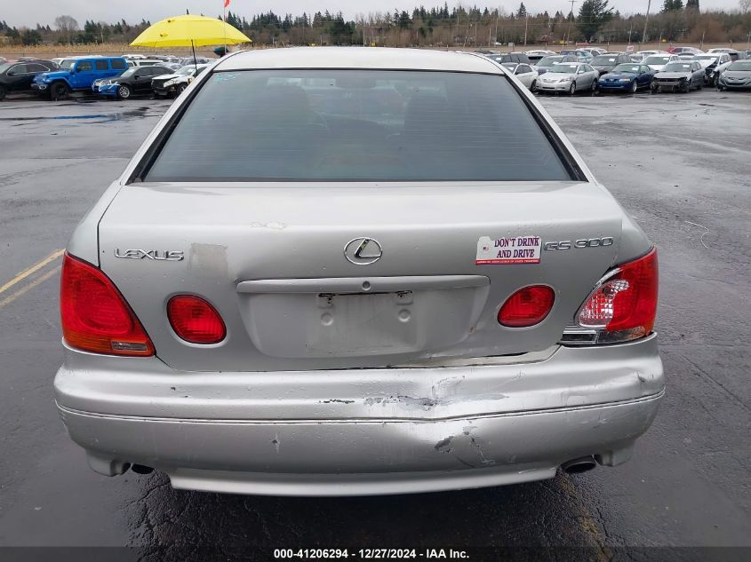 2001 Lexus Gs 300 VIN: JT8BD69S010138223 Lot: 41206294