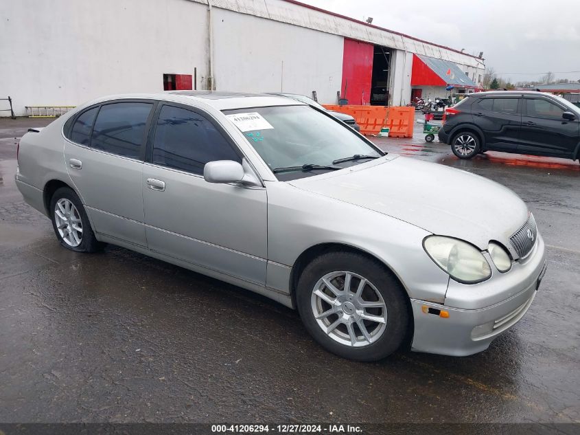 2001 Lexus Gs 300 VIN: JT8BD69S010138223 Lot: 41206294