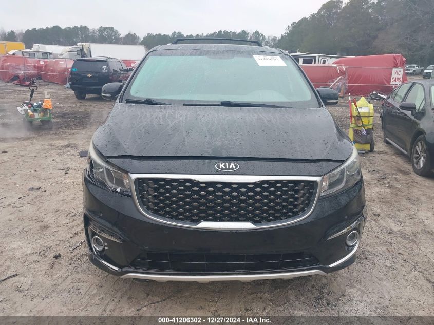 2015 Kia Sedona Sx Luxury VIN: KNDME5C14F6029446 Lot: 41206302