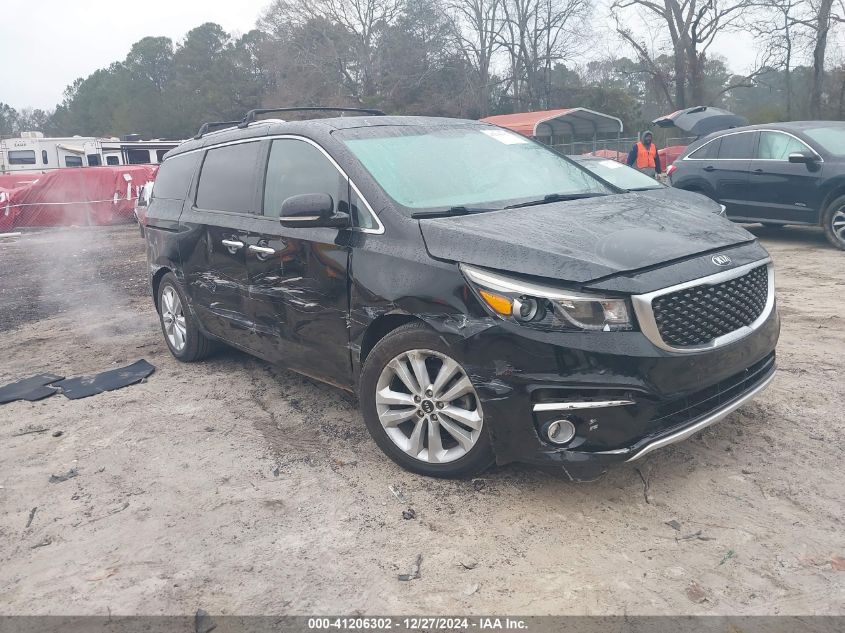 2015 Kia Sedona Sx Luxury VIN: KNDME5C14F6029446 Lot: 41206302