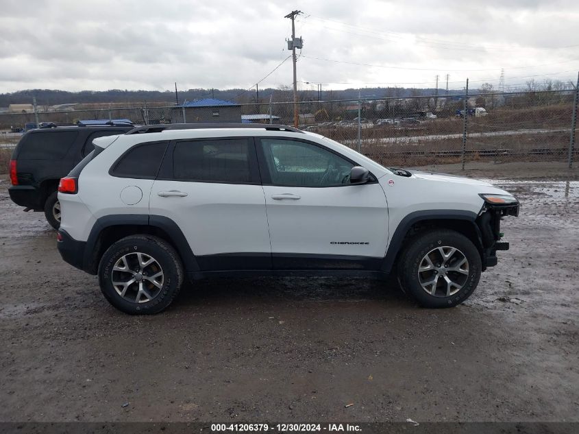 2017 Jeep Cherokee Trailhawk 4X4 VIN: 1C4PJMBS0HW557162 Lot: 41206379