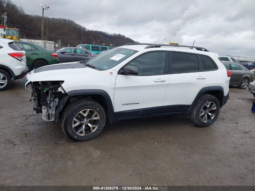 2017 Jeep Cherokee Trailhawk 4X4 VIN: 1C4PJMBS0HW557162 Lot: 41206379