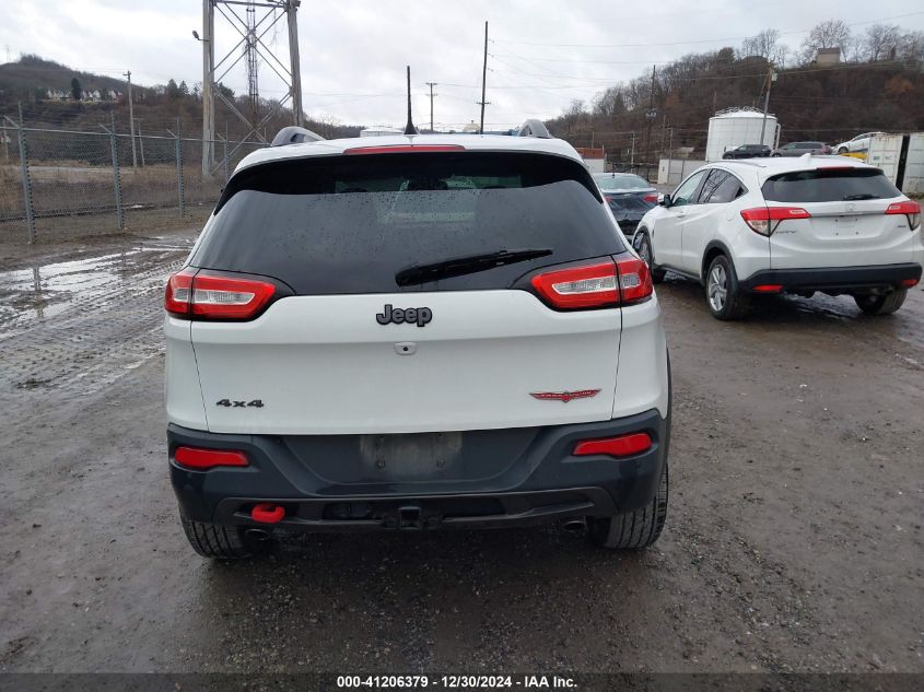 2017 Jeep Cherokee Trailhawk 4X4 VIN: 1C4PJMBS0HW557162 Lot: 41206379