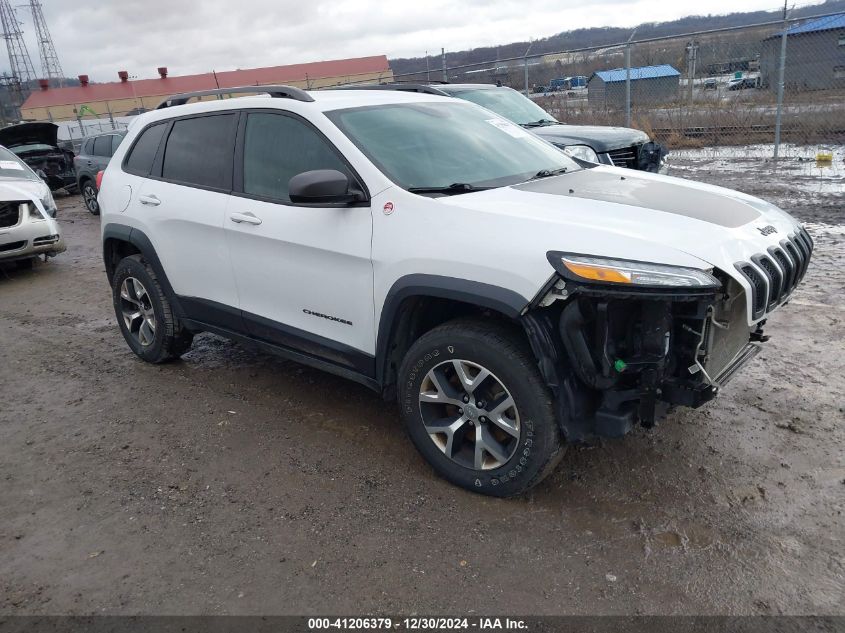 2017 Jeep Cherokee Trailhawk 4X4 VIN: 1C4PJMBS0HW557162 Lot: 41206379