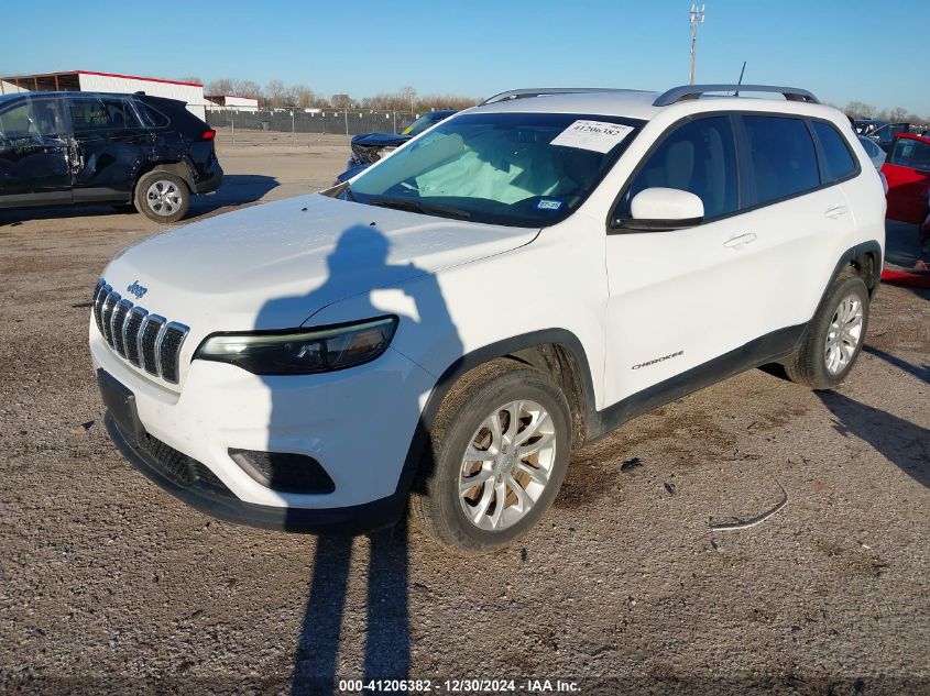 2020 Jeep Cherokee Latitude Fwd VIN: 1C4PJLCB0LD649160 Lot: 41206382