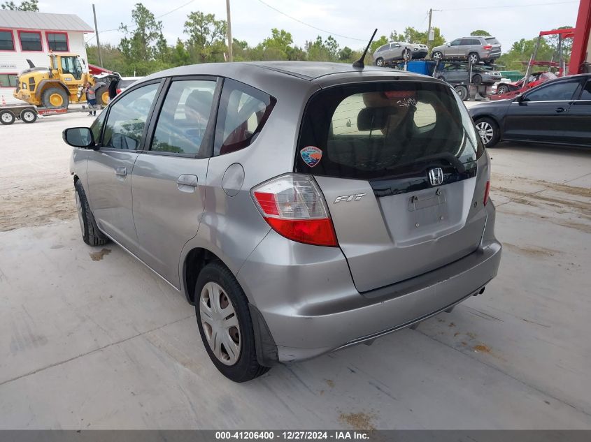 2010 Honda Fit VIN: JHMGE8H26AC004539 Lot: 41206400