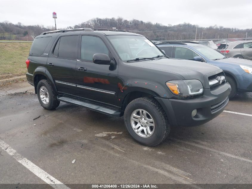 2005 Toyota Sequoia Limited V8 VIN: 5TDZT38A25S239471 Lot: 41206408